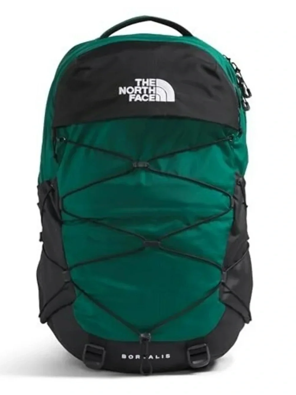 NWT The North Face Evergreen/TNF Black Borealis Backpack